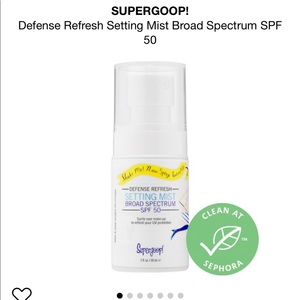 NWT SUPERGOOP Mini Setting Spray